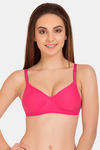 Tweens Padded Non-Wired Full Coverage T-Shirt Bra - Dark Pink — thumbnail 1